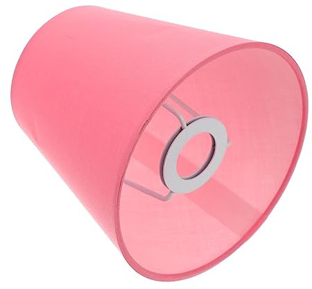 KONTONTY Kronleuchter Schatten rustikale Stehlampe Blumen- Abdeckungen tischlampe the desk lamp Pendelleuchten Stehlampe fürs Büro Lampenschirme groß Lampenschirm für Stehleuchte Stoff Rosa