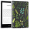 CoBak Clear Hülle für Kindle Paperwhite - 6,8 den Kindle Paperwhite 11. Generation 2021 und Signature Edition (Modell Nr. M2L3EK/ M2L4EK), Leichte Kratzfeste Weich (Grüne Blätter)