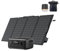 Générateur solaire portable EF EcoFlow RIVER 3 avec panneau solaire 110 W, 245 Wh de capacité, 600 W puissance de sortie, technologie GaN, temps de transfert de < 20ms, station électrique pour camping