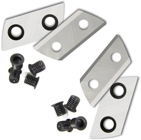 Lame De Coupe De Déchiqueteuse De Broyeur De Jardin Pour Einhell GH-KS 2440,2 Paires