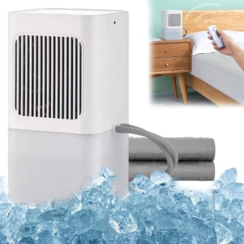 Cooling Mattress Topper - Electric Air Blowing Bed Mattress Cooler with Smart Cooling Technology, Reduces Temperature by 5-8℃, Ultimate Comfort Under Sheets