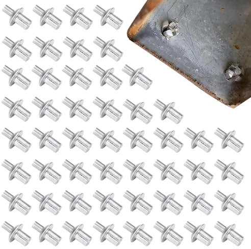 Aluminiumblind Nieten - Hocheffiziente Hammerantriebsnieten | Core Pull -Nieten | Leichte langlebige Expansionsnieten für Instrumentenbaugruppen, Blech, industrielle Wartung