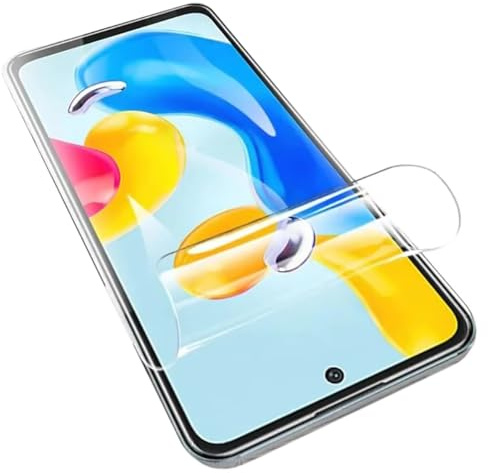 Negugew 2 Piezas Protectores de Pantalla para Xiaomi Redmi Note 12 5G, Película de Hidrogel Ultrafina de TPU Suave para Xiaomi Redmi Note 12 Sensible al tacto