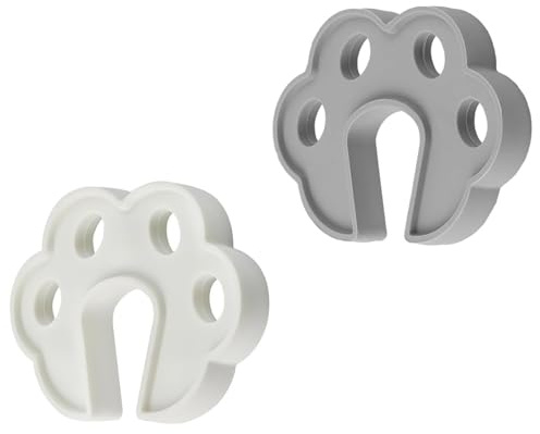 2Pcs Cute Washing Machine Door Prop Cat Claw Shape Dishwasher Holder Stopper Prevent Sudden Closing Dishwasher Holder Stopper for Doorstop