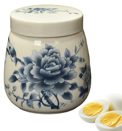 Duvcoywae Egg Coddler,220ml Vintage Kitchen Decoration | Retro Steamed Eggs Dish | for Home Kitchen Hotel Restaurant Apartment Businesses Rental