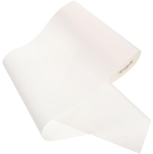 MOBUTOFU White High-strength Tear-resistant Wrapping Paper Roll 30cm X 50m for Paper Projects and Clothing Packaging with Sturdy Material
