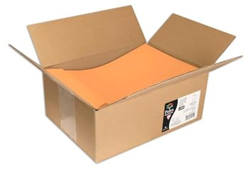 Clairefontaine 7061C Packung mit 200 Umschläge Pollen, C4, 229 x 324mm, haftklebend, 1 Pack, Clementine