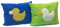 Efie Bio-Kissen 2er Set – 100% Baumwolle (KBA) – Sparpreis Doppelpack – handgefertigt in Deutschland – nachhaltige Deko- & Kuschelkissen