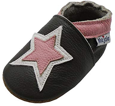 Mejale Leder Babyschuhe Lauflernschuhe Krabbelschuhe Kleinkind Kinderschuhe Hausschuhe