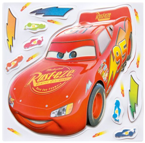 Decofun 70463 3D Glow in The Dark Elements Cars