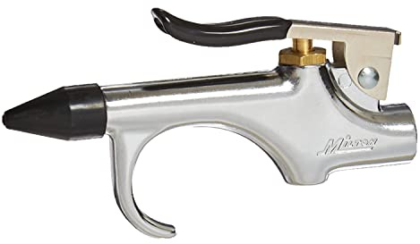 Milton (S-148) 1/4 NPT Lever Blow Gun - Rubber and Safety Tip Nozzles