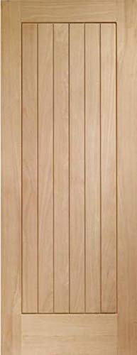 Focus Suffolk Oak Rustic Fire Door, 44mm Thick, Natural