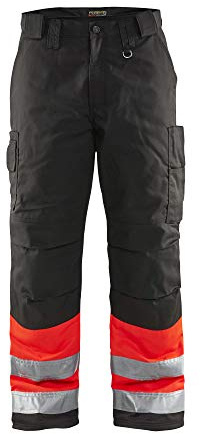 Blakläder Winter-Bundhose High Vis Klasse 1 Größe, 1 Stück, D124, rot/schwarz, 186218115599D124