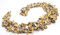 INNA-Glas Baumwoll - Fruchtschalen - Set Candy, beige - weiß, 4cm, Ø 6cm - Potpourri - Streudeko