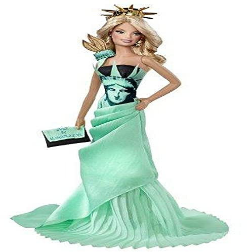 Mattel Dolls of the World Statue of Liberty Barbie Puppe