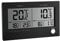 TFA Dostmann Twin Funk-Thermometer, 30.3048, innen und aussen, mit Temperaturalarm, inkl Aussensender, auch zur Innentemperatur Überwachung schwarz, L148 x B57 x H119 mm
