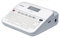 Brother PT-D400, Monochrom, Beschriftungsgerät für das Homeoffice und Büro (für 3, 5 bis 18 mm breite TZe-Schriftbänder, bis zu 20 mm/Sek. Druckgeschwindigkeit), Weiss