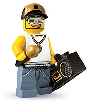 Lego: Minifigures Series 3 Male Rapper Mini-Figure