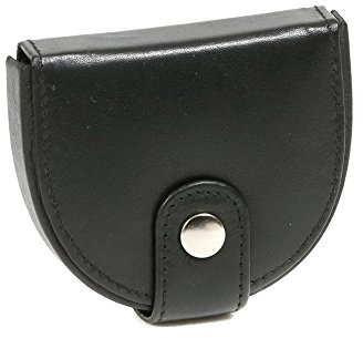 LEAS Portamonete, Vera Pelle, nero Special-Edition''