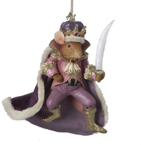 Kurt Adler Nutcracker Suite Mouse King Christmas Tree Ornament C7173 New