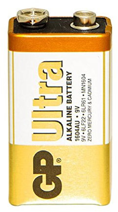 Genuine 10x New GP Ultra 9V PP3 MN1604 6LF22 6LR61 Size Alkaline Batteries - ...
