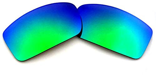 GALAXYLENSE Remplacement pour Oakley Gascan Vert Émeraude Couleur Polarisé - Vert, regular