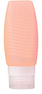 Silikon Ei Form Flasche & Brush Waschmaschine - orange - 48ML