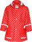 Playshoes Regenjacke Unisex Kinder Wind- und wasserdicht Regenmantel Regenbekleidung, rot Punkte, 80
