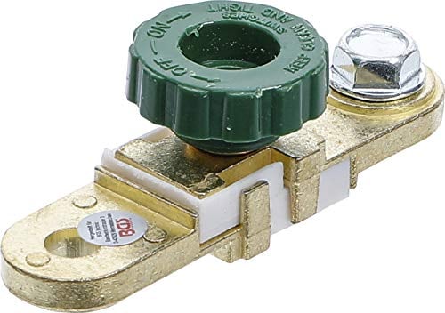 BGS 1416 | Kfz-Batterie-Trennadapter | flach | Batterieklemme | Batterieschalter | Batterie-Trennschalter | Batterieklemme | Batteriehauptschalter | Hauptstromschalter