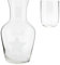 Clayre & Eef 6GL1555 Karaffe Ø 9 * 21 cm / 0,5L / 0,25L
