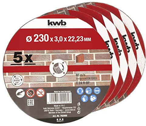kwb Kraftixx Trennscheibe Stein Durchmesser 230 mm 792995