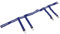 Sherwood Kinder Strumpfhalter Sher-Wood GB1-Klipp Strumpfhalter Junior, Blau, 78301