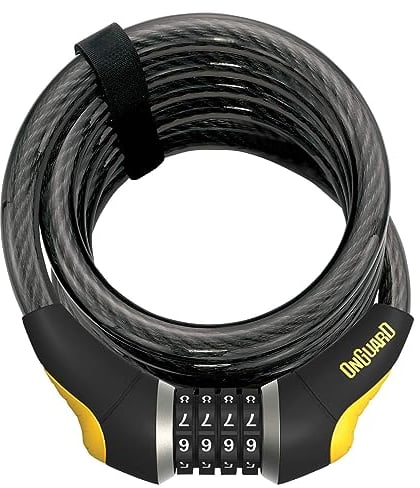 Onguard Spirale Combo Doberman Lucchetto, Nero