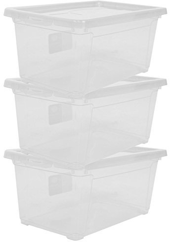 Ondis24 3x Aufbewahrungsbox Lagerbox Allzweckbox Easy XS