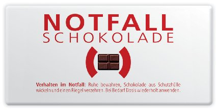 Liebeskummerpillen Pocket Chocolate - Notfall-Schokolade_Papier, 6er Pack (6x 30 g)