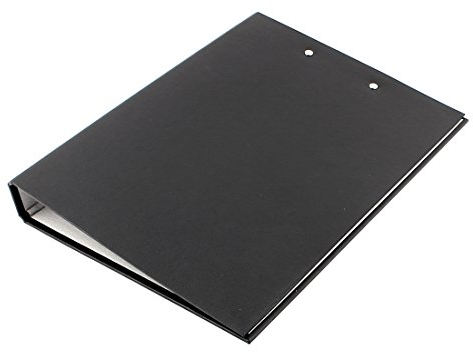 sourcingmap Plastic Office Ring Binder A4 Quick Clip Clamp Document Files Holder Gray