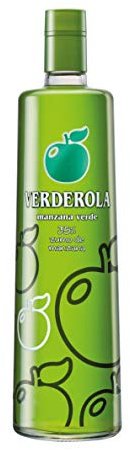 Verderola Licor de Manzana Verde sin alcohol - 1 Litro