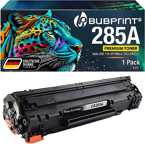 Bubprint Tonerkartusche kompatibel als Ersatz für HP 85A CE285A für Laserjet Pro P1102 P1102W P1106 P1100 P1109W M1132 M1136 MFP M1212nf M1217nfw M1212 M1210 Schwarz