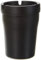 OOTB 29/3478 Aschenbecher Sturmaschenbecher Windaschenbecher Rauchfrei Kunststoff ca.10·8cm Schwarz