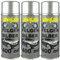 LudwigLacke 3 Felgensilber Spray a 400 ml + Spraydosenhandgriff