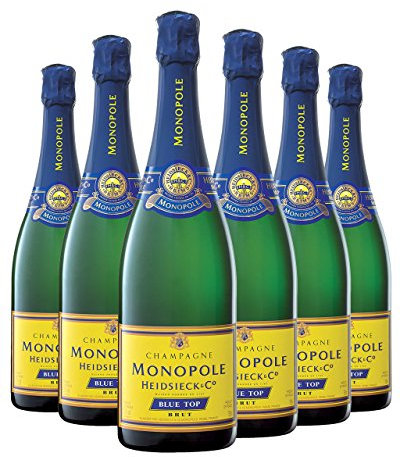 Heidsieck Monopole Blue Top Brut NV 75cl - (Pack of 6)