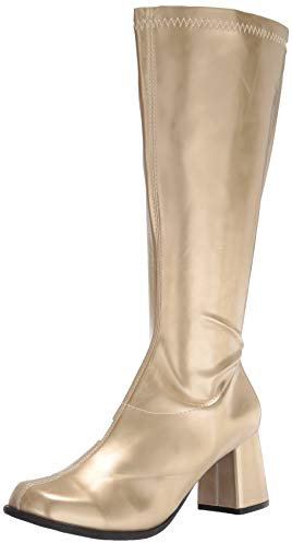 Ellie Shoes Damen Knee High Boot Mode-Stiefel, Gold, 45.5 EU
