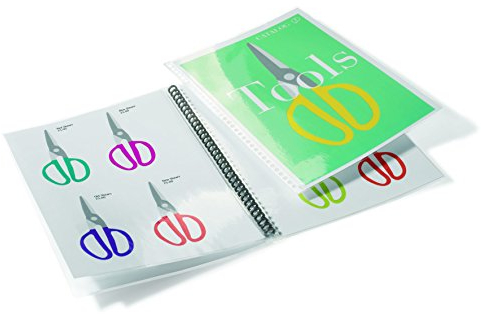 GBC Laminierfolien A4+ mit Abheftstreifen, 75 mic, Robuste Laminiertaschen im 25er Pack, Glänzend, Transparent, Ideal zur Ablage in Ringbüchern und Ordnern, 3747515