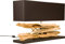 Kare Design Nature Horizontal Tischleuchte, Schwarz