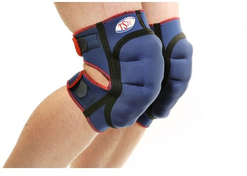 TSM Knieschützer Basic Sportbandage, schwarz, L, 2150