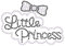 Princesa Lazo pequeños para planchar