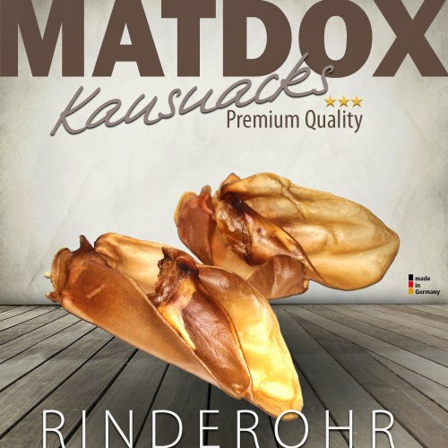 Rinderohren mit Muschel - 5 Stück - Made in Germany -
