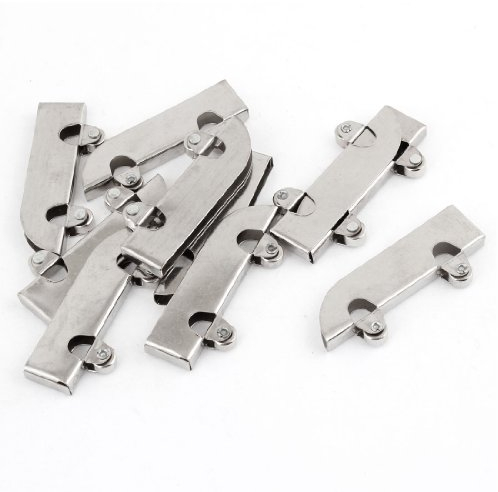 Küche Schränke für Glas 2 Rollen Schiebetür Roller 10 PCS