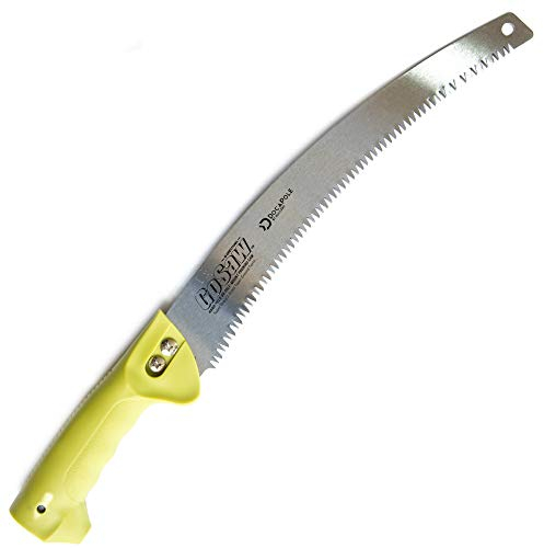 DocaPole GoSaw Combination Extension Pole-Mounted Attachment & Hand-Held Pruning Saw, Limb Saw and Tree Trimmer | Pole Saw Attachment | Hand Saw with 33 cm (13 inch) Blade by Docazoo
