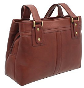 VISCONTI Clara(M) Leather Shoulder Bag 19476 Brown